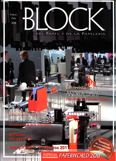 Archivo 2000 presente en la revista Block de Febrero-Abril de 2011