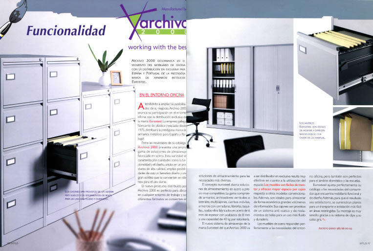 Archivo 2000 presente en el nº 84 de la Revista Stylo