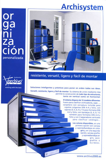 Archivo 2000 presente en la revista Block de Febrero-Abril de 2011
