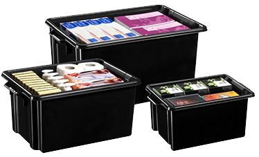 Cajas recicladas