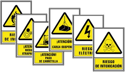 Señales de Peligro Aluminio