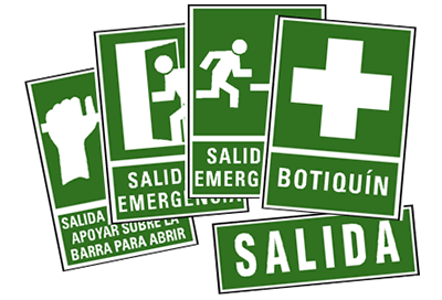 Señales de Salvamento Aluminio
