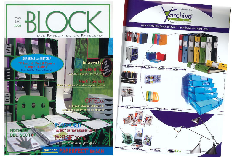 Archibend en Revista Block