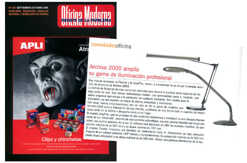 Archivo 2000 en Revista Oficina Moderna