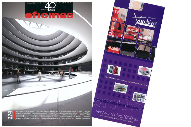 Archivo 2000 colabora con la revista Oficinas