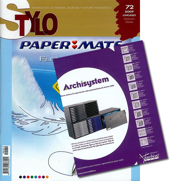 Archivo 2000 presenta el ArchiSystem en Revista Stylo