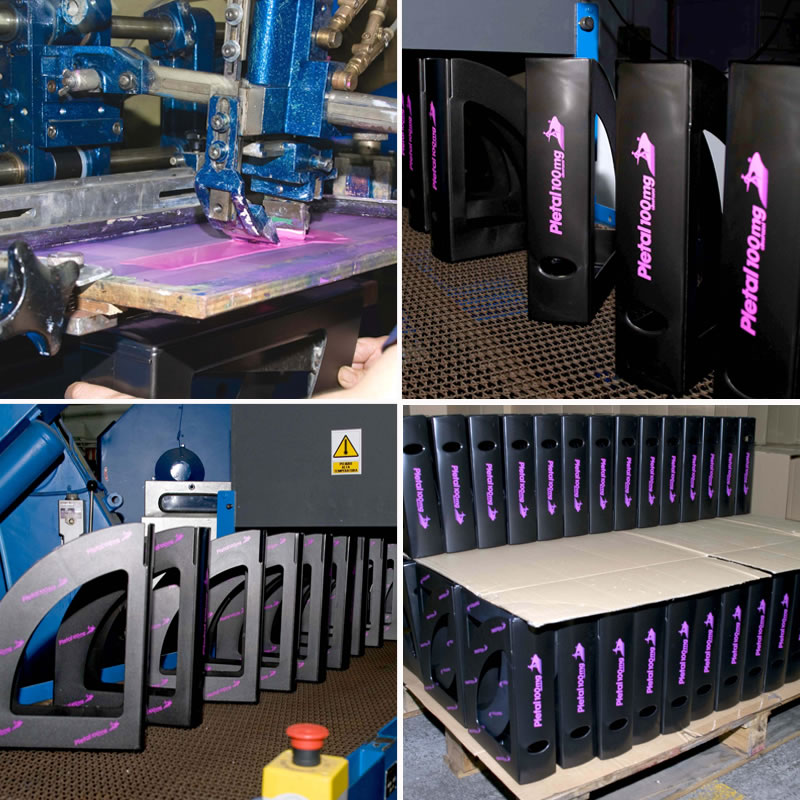 Serigrafiando para un cliente