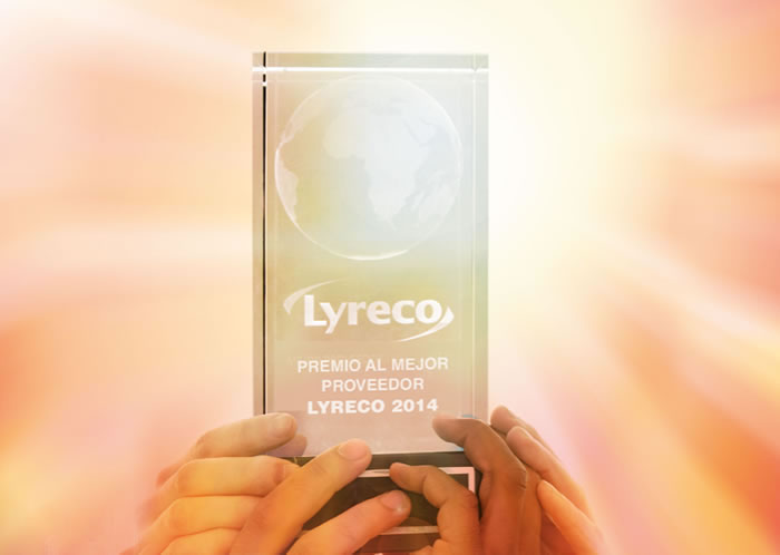 Archivo 2000 gana el premio Mejor proveedor 2014 según Lyreco Iberia