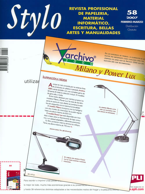 Publicado en Revista Stylo Nº 58 Febrero-Marzo 2007
