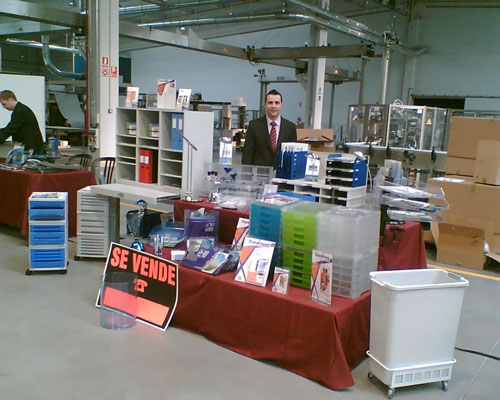 Presencia de Archivo 2000 en la Convención de Unipapel de 2007