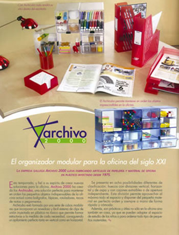 El organizador modular para la oficina del siglo XXI
