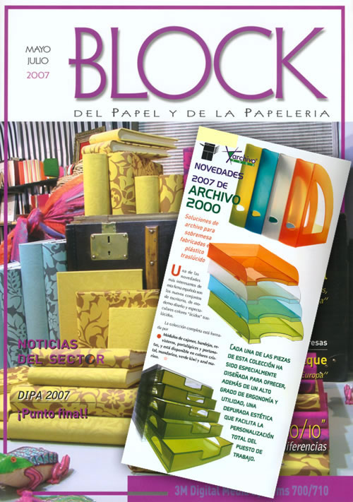 Publicado en Revista Block Mayo-Junio 2007
