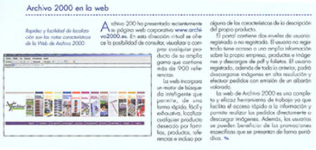 La web de Archivo2000 referenciada en la revista Stylo
