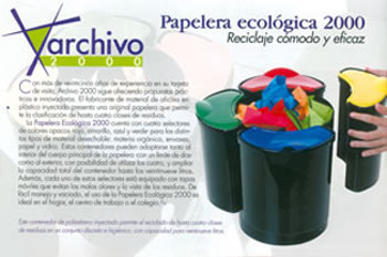 Papelera ecológica Archivo2000