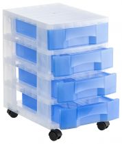 Storage Towers 1004R TL Translucent Blue