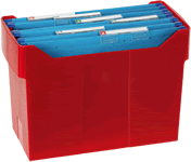 Cajetn de archivo Archibox 2006 Rojo