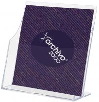 Portafolletos de Sobremesa 6143 TP Cristal Transparente
