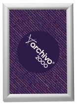 Marcos Expositores Murales Snap Frame 64005 Plata