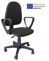 Sillas de Oficina 6450 Ourizo Negro