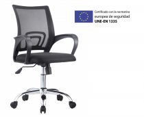 Sillas de Oficina 6474 Rebezo Negro
