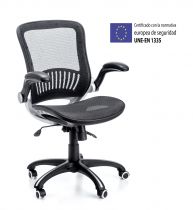 Sillas de Oficina 6490 Toulia Negro