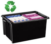 Cajas recicladas CEHW048R Negro