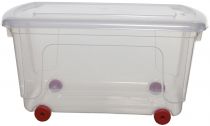 Cajas con ruedas WFS051330 TP Cristal Transparente