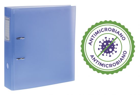 Complementos de Oficina Antimicrobianos 210AM TL Azul Traslúcido